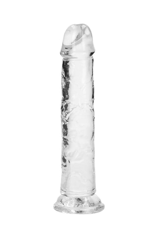 Dildo realista - Transparente - 18 cm