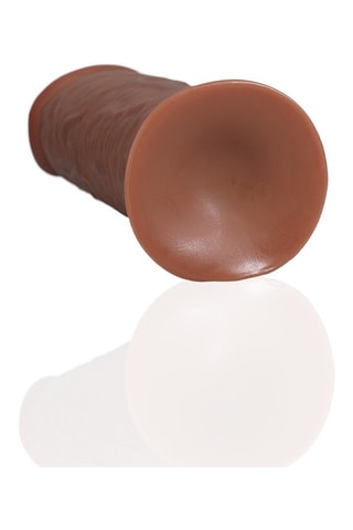 Dildo RealRock - Marrón - 20,3 cm