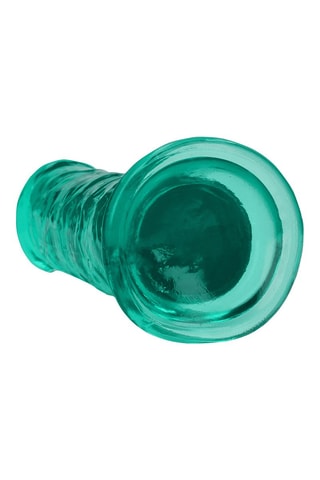 Dildo realista - Turquesa - 18 cm