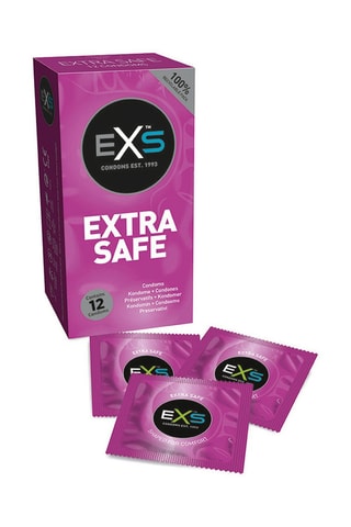 12 preservativos EXS Protección alta