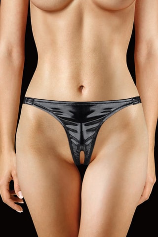 Tanga vibrador - Negro