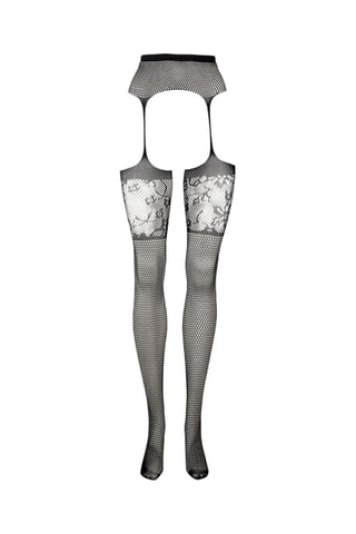 Pantis efecto liguero - Negro