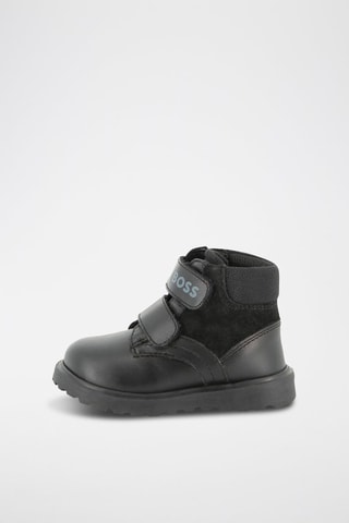 Bottines en cuir - Noir - Boss