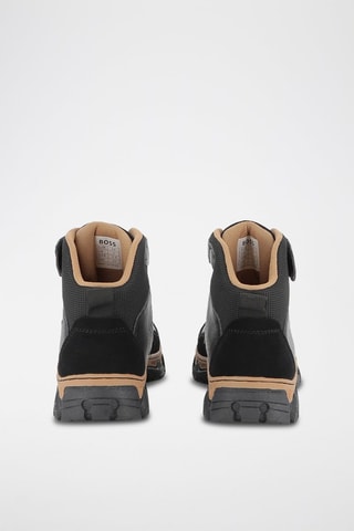 Bottines en cuir - Noir - Boss