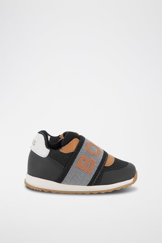 Slip-on en cuir - Noir - Boss