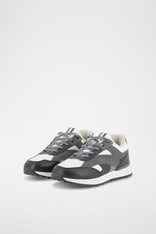 Baskets en cuir - Noir - Boss