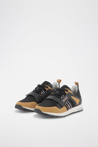 Baskets en cuir - Noir - Boss