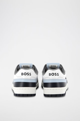Baskets en cuir - Bleu - Boss