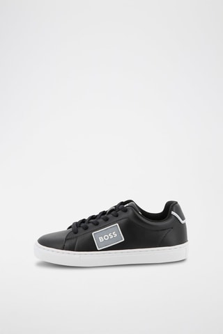 Baskets en cuir - Noir - Boss