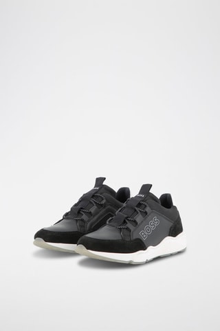 Baskets en nubuck - Noir - Boss
