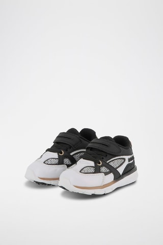 Baskets en cuir - Blanc et noir - Boss