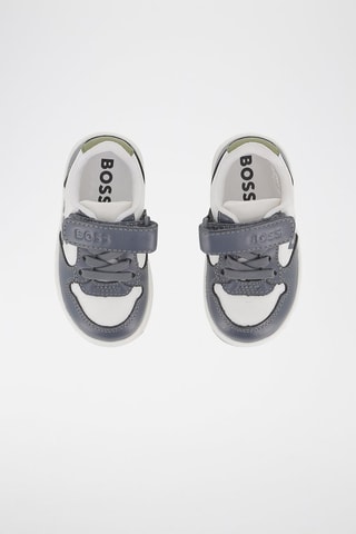 Baskets en cuir - Noir - Boss