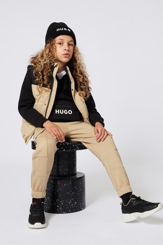 Baskets en nubuck - Noir - Hugo