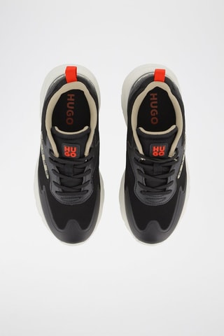 Baskets en nubuck - Noir - Hugo