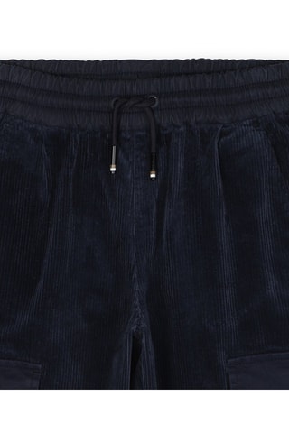 Pantalon en velours - Bleu foncé - Boss
