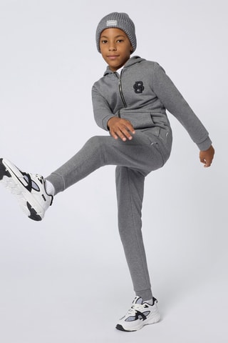 Pantalon - Gris foncé chiné - Boss