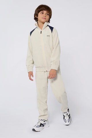 Pantalon en velours - Ecru - Boss
