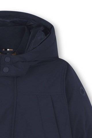 Parka à capuche - Bleu marine - Boss