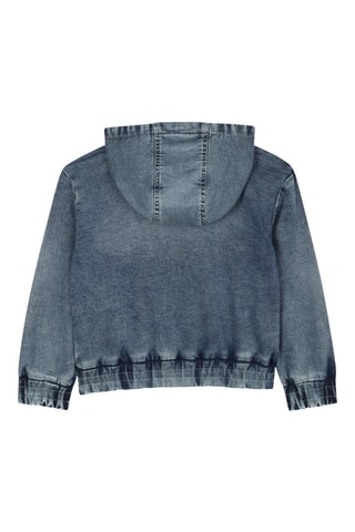 Veste à capuche en jean - Bleu clair - Hugo