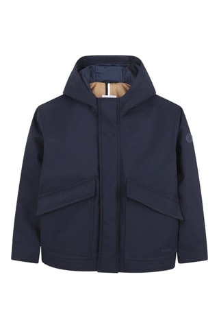 Blouson à capuche - Bleu marine - Boss
