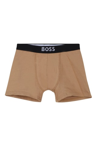 2 boxers - Marron et bleu marine - Boss