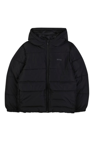 Doudoune à capuche - Noir - Boss