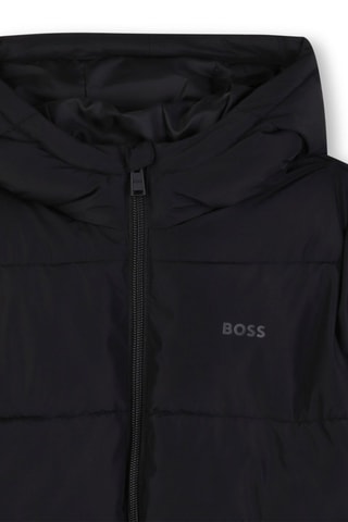 Doudoune à capuche - Noir - Boss
