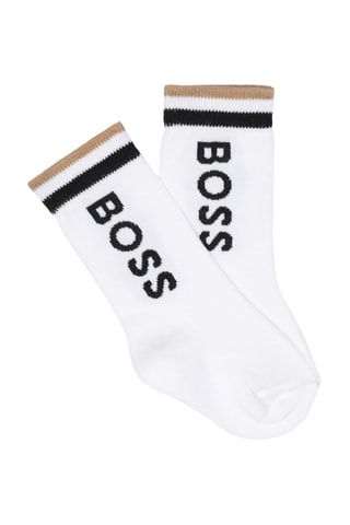 3 paires de chaussettes - Blanc et noir - Boss