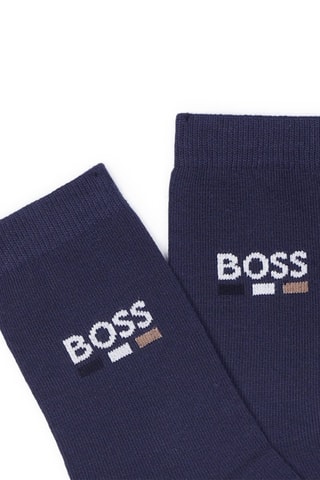 2 paires de chaussettes - Bleu marine - Boss