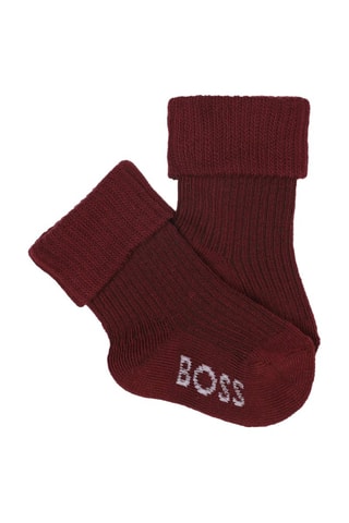 3 paires de chaussettes - Rose, écru et bordeaux - Boss