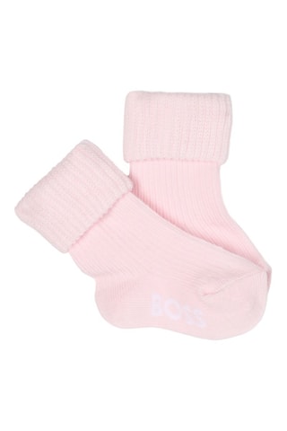 3 paires de chaussettes - Rose, écru et bordeaux - Boss