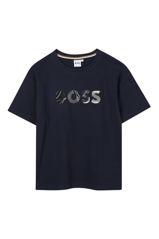T-shirt - Bleu marine - Boss