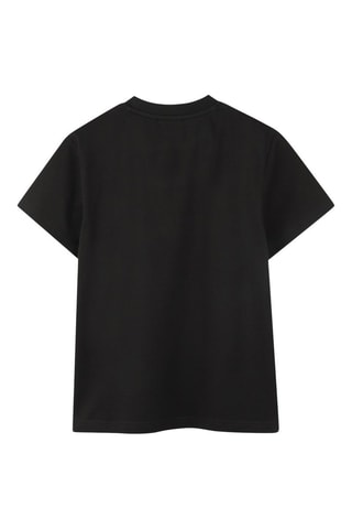 T-shirt en coton biologique - Noir - Hugo