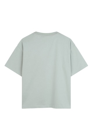 T-shirt en coton biologique - Bleu clair - Hugo