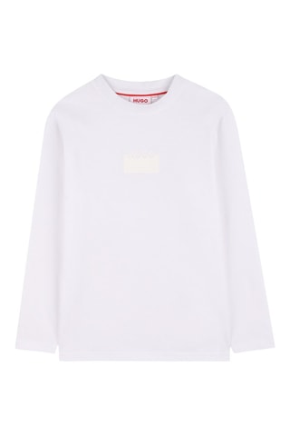 T-shirt en coton biologique - Blanc - Hugo