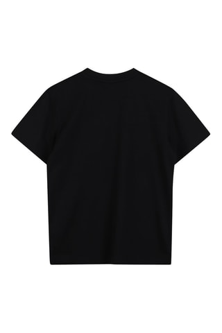 T-shirt en coton biologique - Noir - Hugo