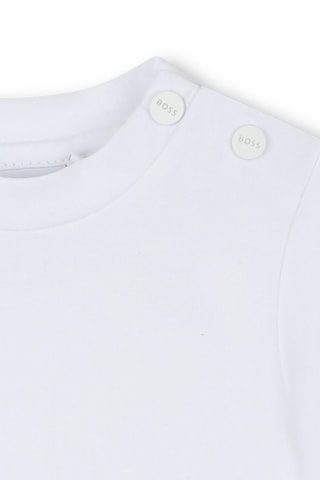 T-shirt en coton biologique - Blanc - Boss