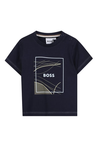 T-shirt - Bleu marine - Boss