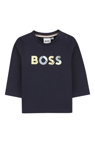 T-shirt - Bleu marine - Boss