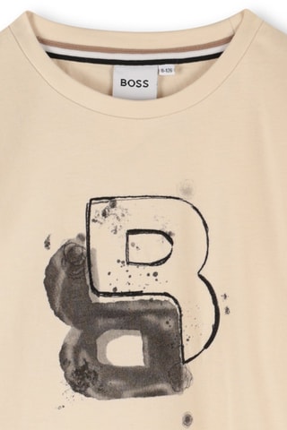 T-shirt - Beige - Boss