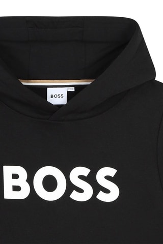 Sweat à capuche - Noir - Boss