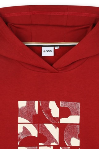 Sweat à capuche - Rouge - Boss