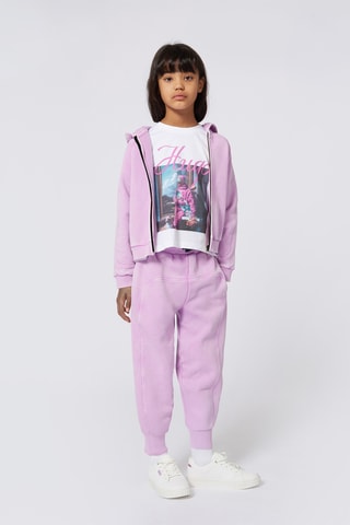Sweat à capuche - Mauve - Hugo