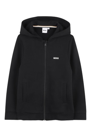 Sweat à capuche - Noir - Boss
