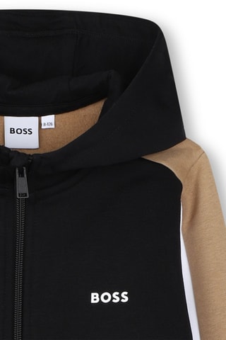 Sweat à capuche - Noir - Boss