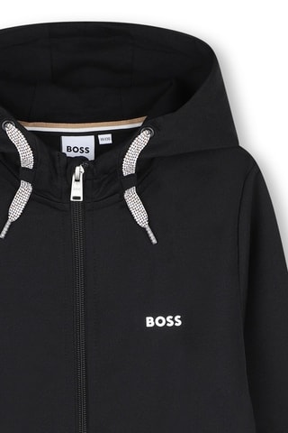 Sweat à capuche - Noir - Boss