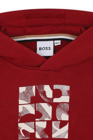 Sweat à capuche - Bordeaux - Boss