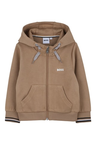 Sweat à capuche - Marron - Boss