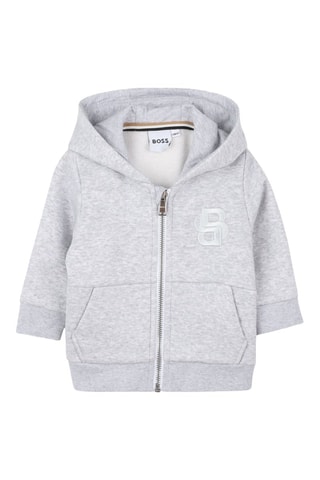 Sweat à capuche et jogging - Gris chiné - Boss