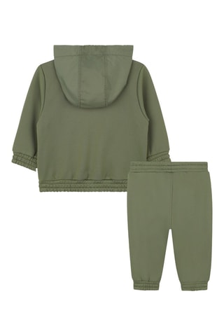Sweat à capuche et jogging - Vert foncé - Boss